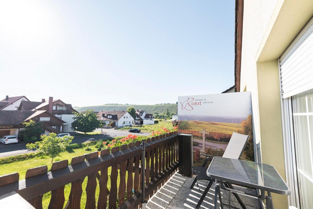 Hotel Weingut Und Gastehof Borst Nordheim am Main Esterno foto