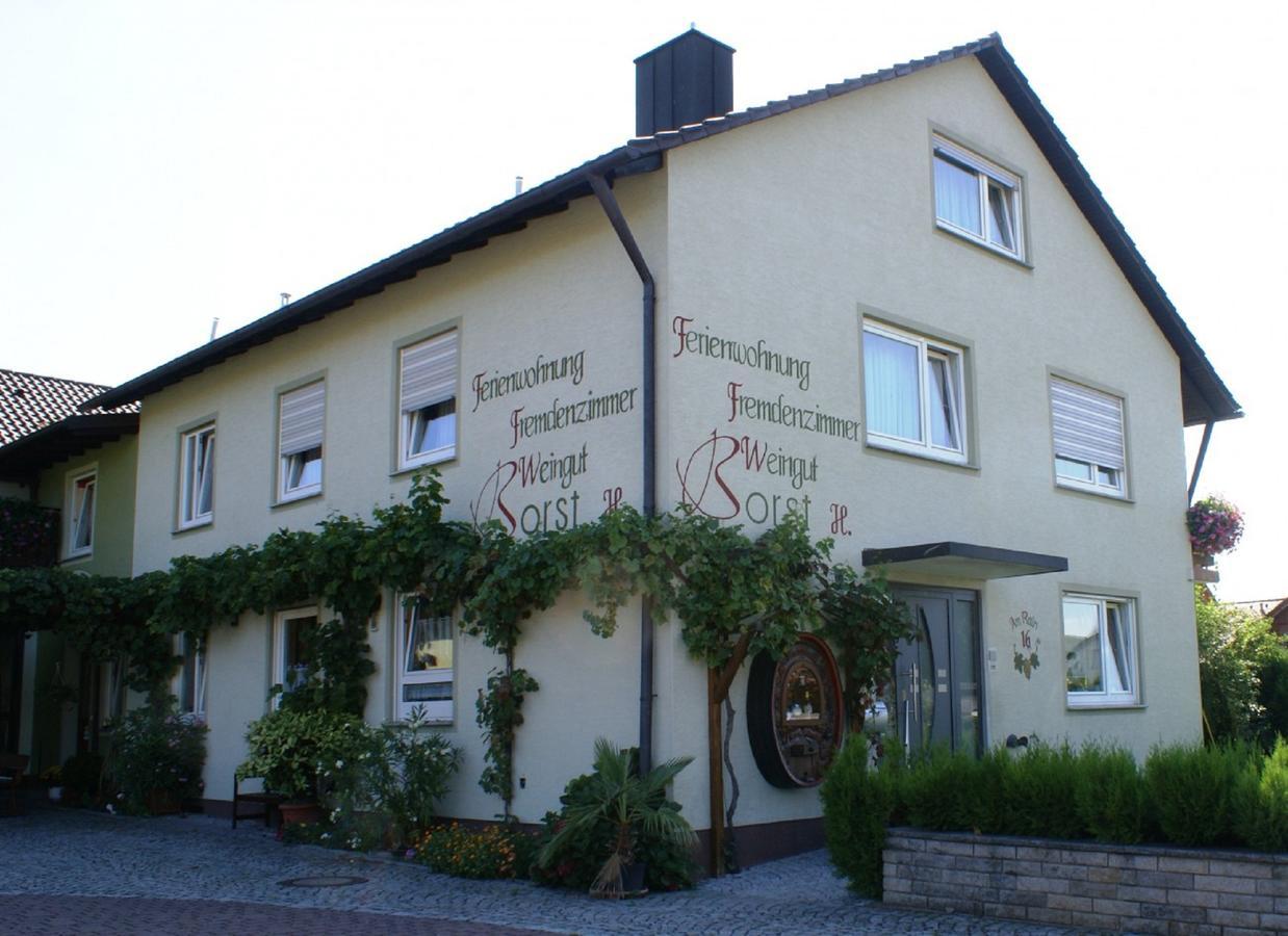 Hotel Weingut Und Gastehof Borst Nordheim am Main Esterno foto